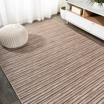 Finn Modern Farmhouse Pinstripe Area Rug